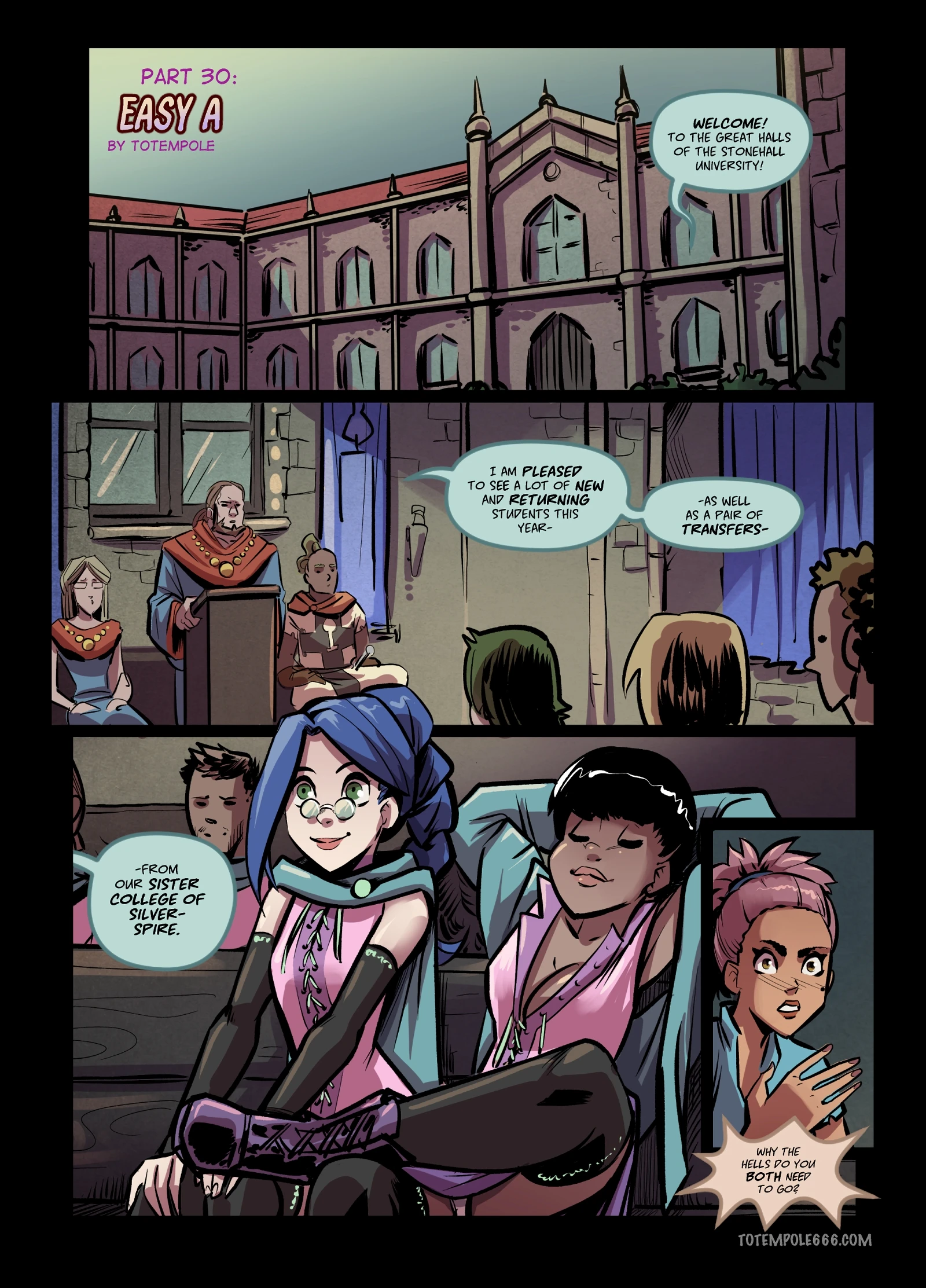 The Cummoner 30: Easy A porn comic picture 1
