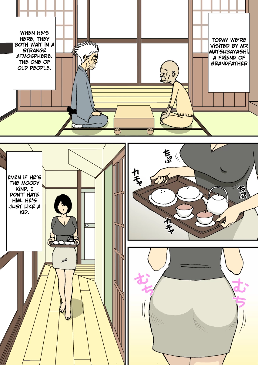 The Grandfather, the Father-in-Law, the Stepson and the Big-Breasted Bride | Ojii-chan to Gifu to Giri no Musuko to, Kyonyuu Yome porn comic picture 21