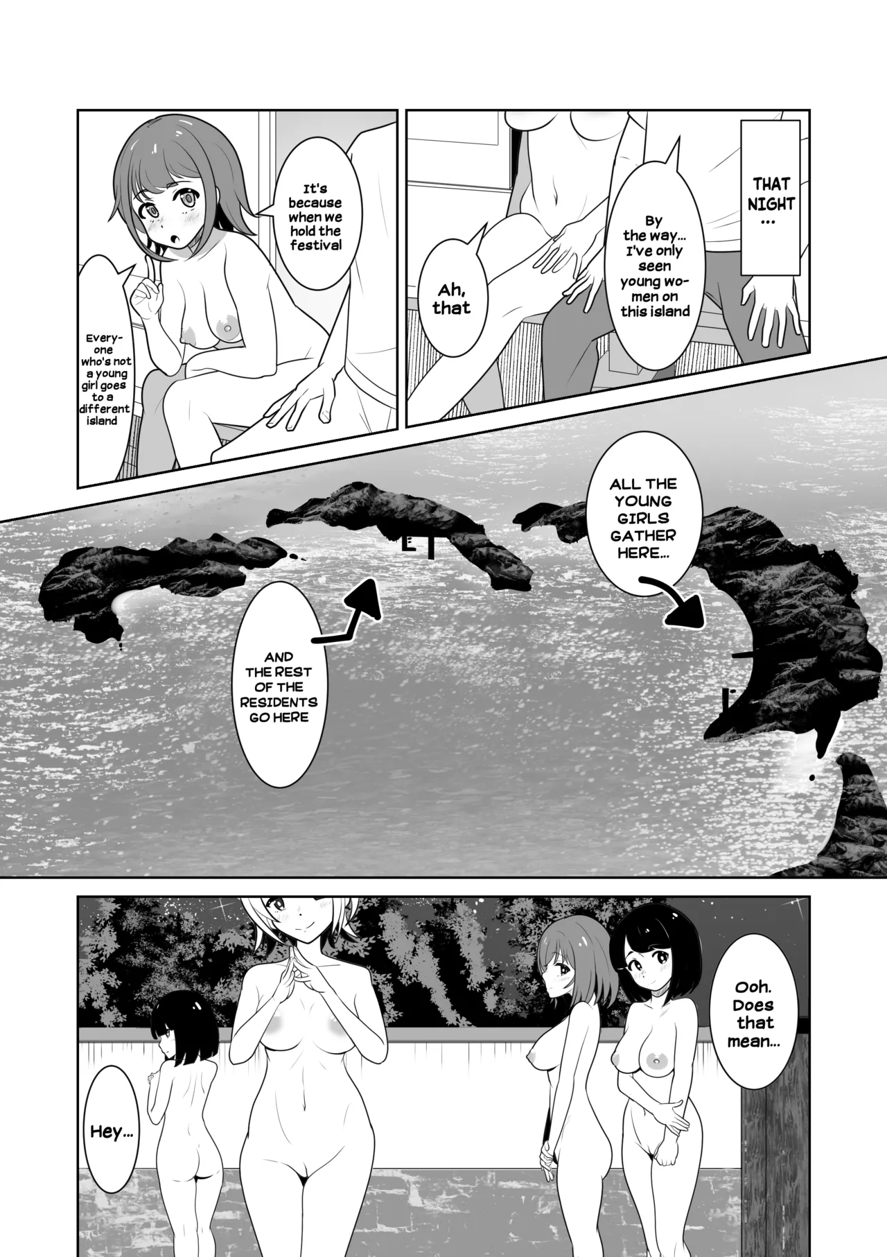 The Island Where the Girls Are Always Naked | Onna no Ko ga Zenra de Kurasu Shima porn comic picture 20