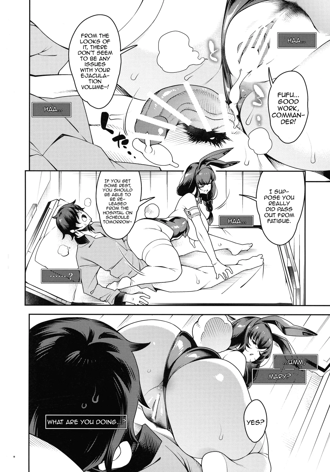 The Lewd Bunny Doctor | Ecchi de Bunny de Oisha-san porn comic picture 16