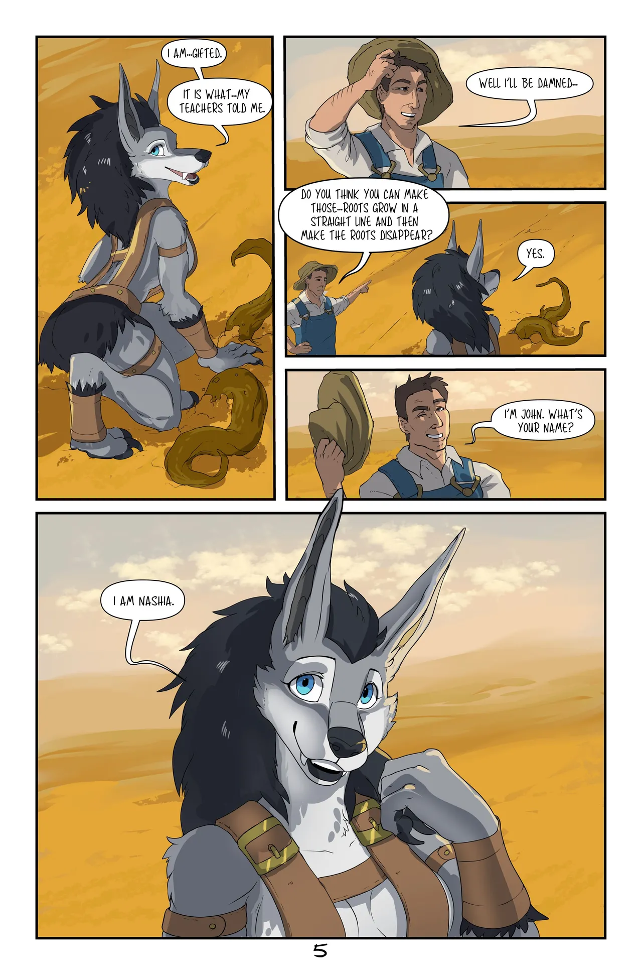 The Many Adventures of Nashia The Worgen: A New Helper porn comic picture 6