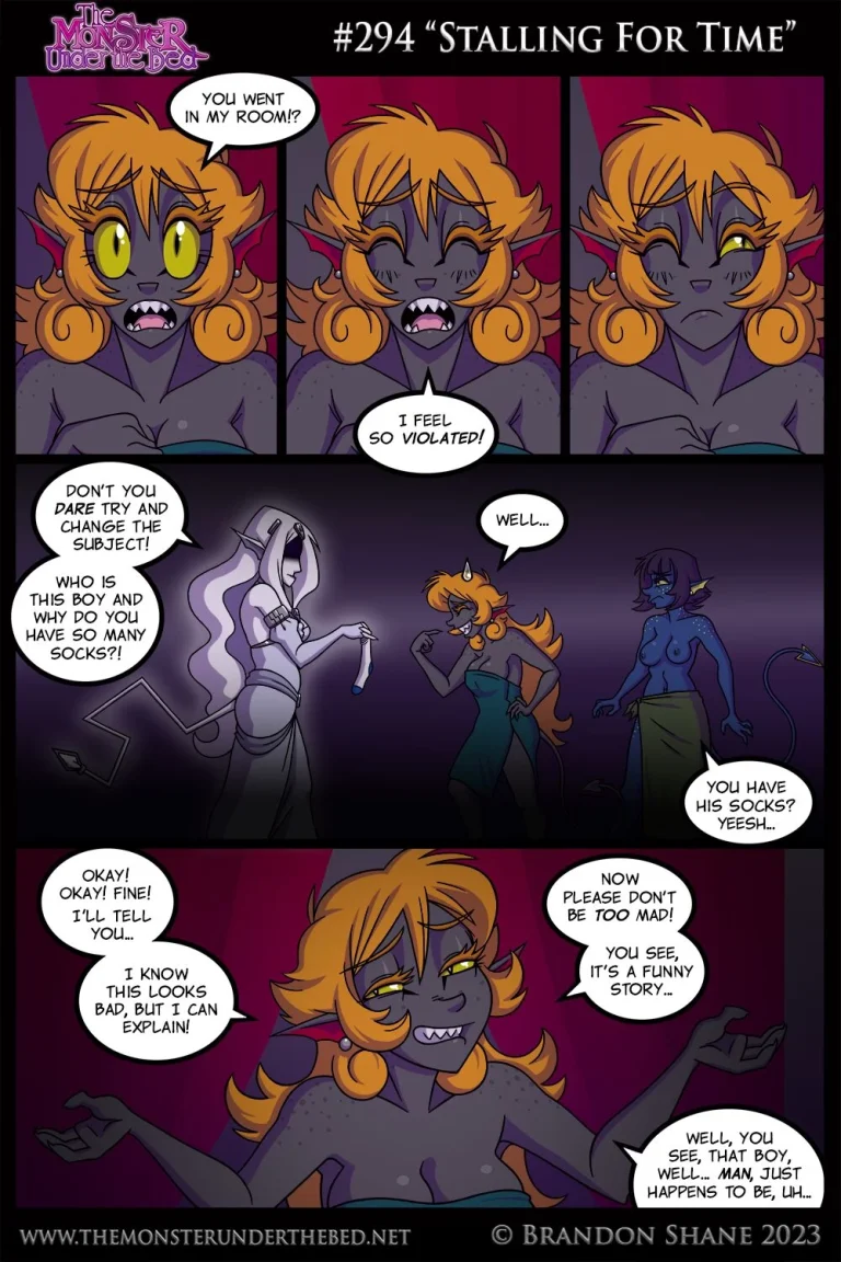 The Monster under the bed 5. Stand Inside Your Love porn comic picture 21