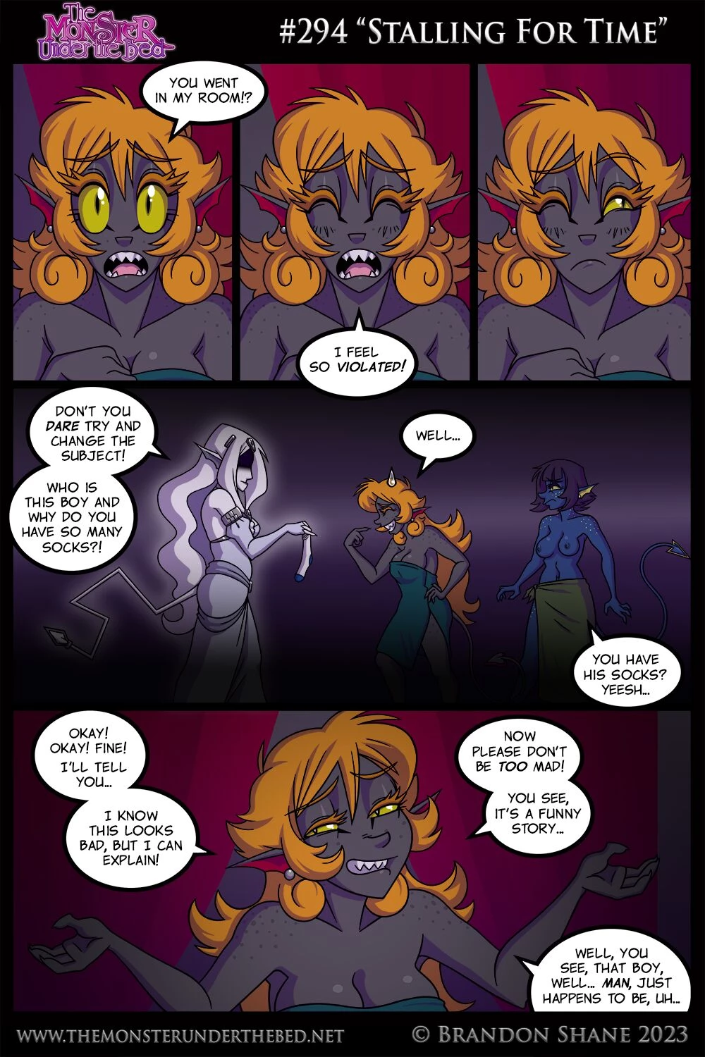 The Monster under the bed 5. Stand Inside Your Love porn comic picture 21
