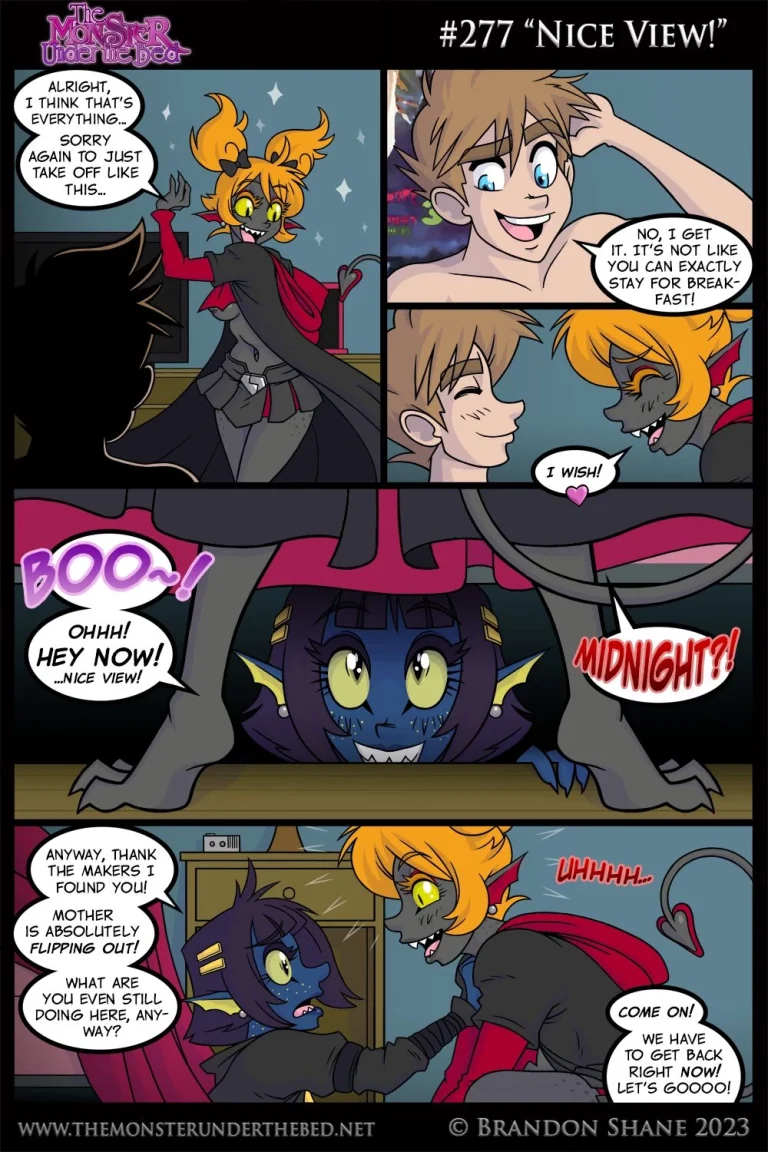 The Monster under the bed 5. Stand Inside Your Love porn comic picture 4