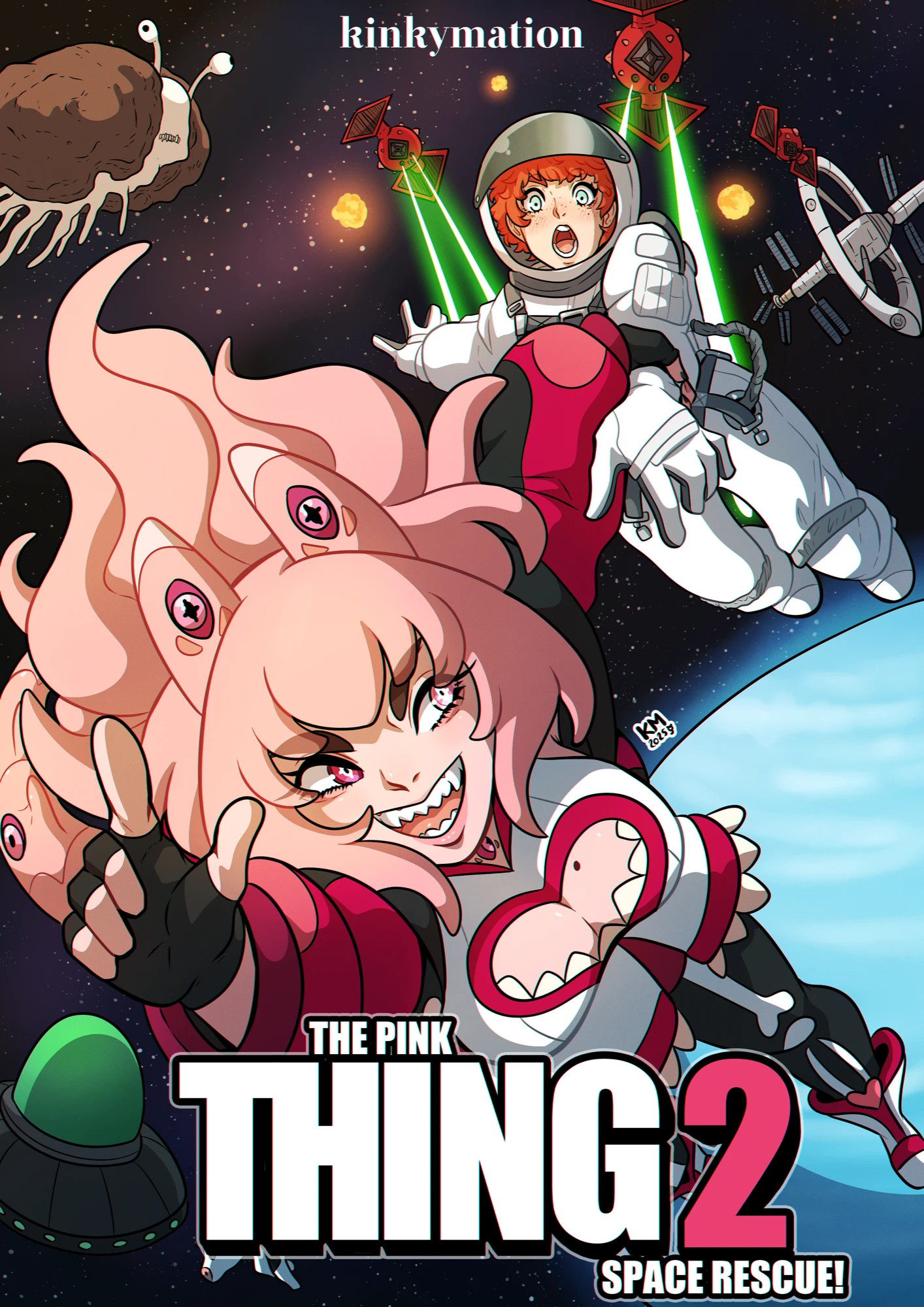 The Pink Thing 2: Space Rescue! porn comic picture 1