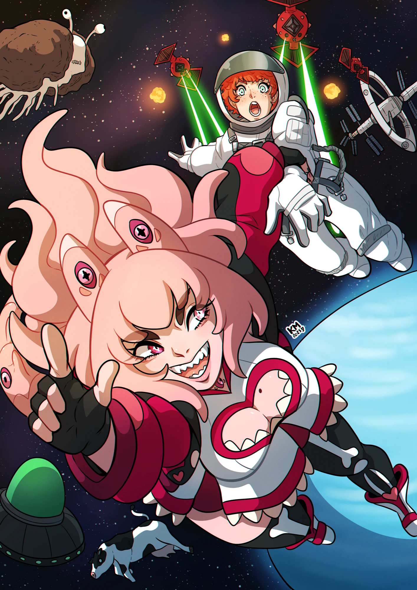 The Pink Thing 2: Space Rescue! porn comic picture 2