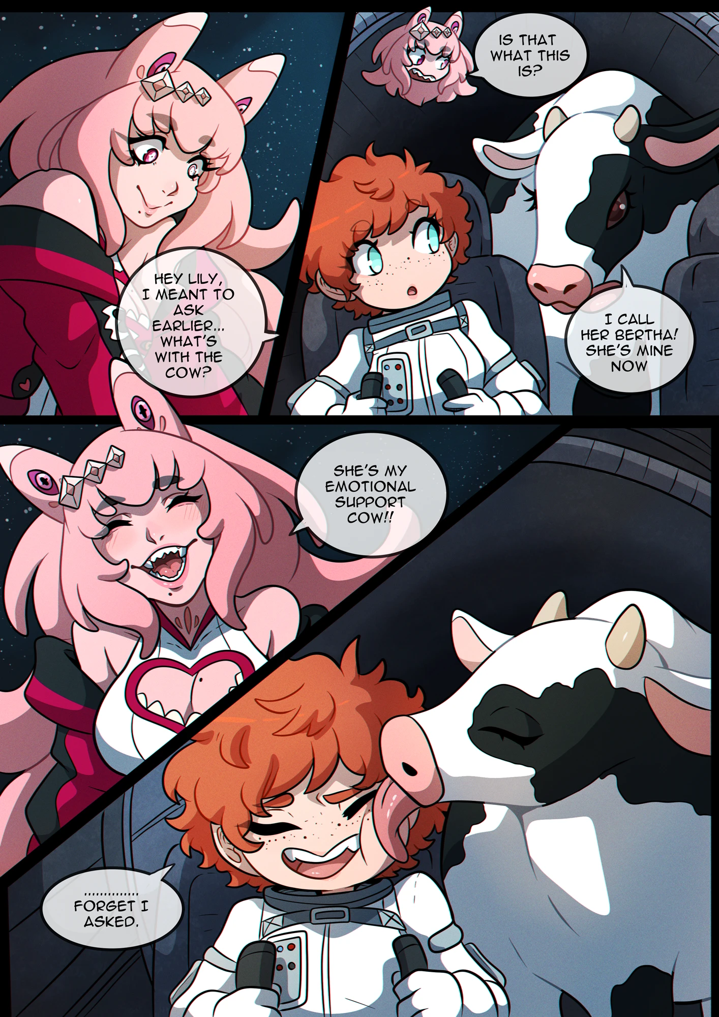 The Pink Thing 2: Space Rescue! porn comic picture 28