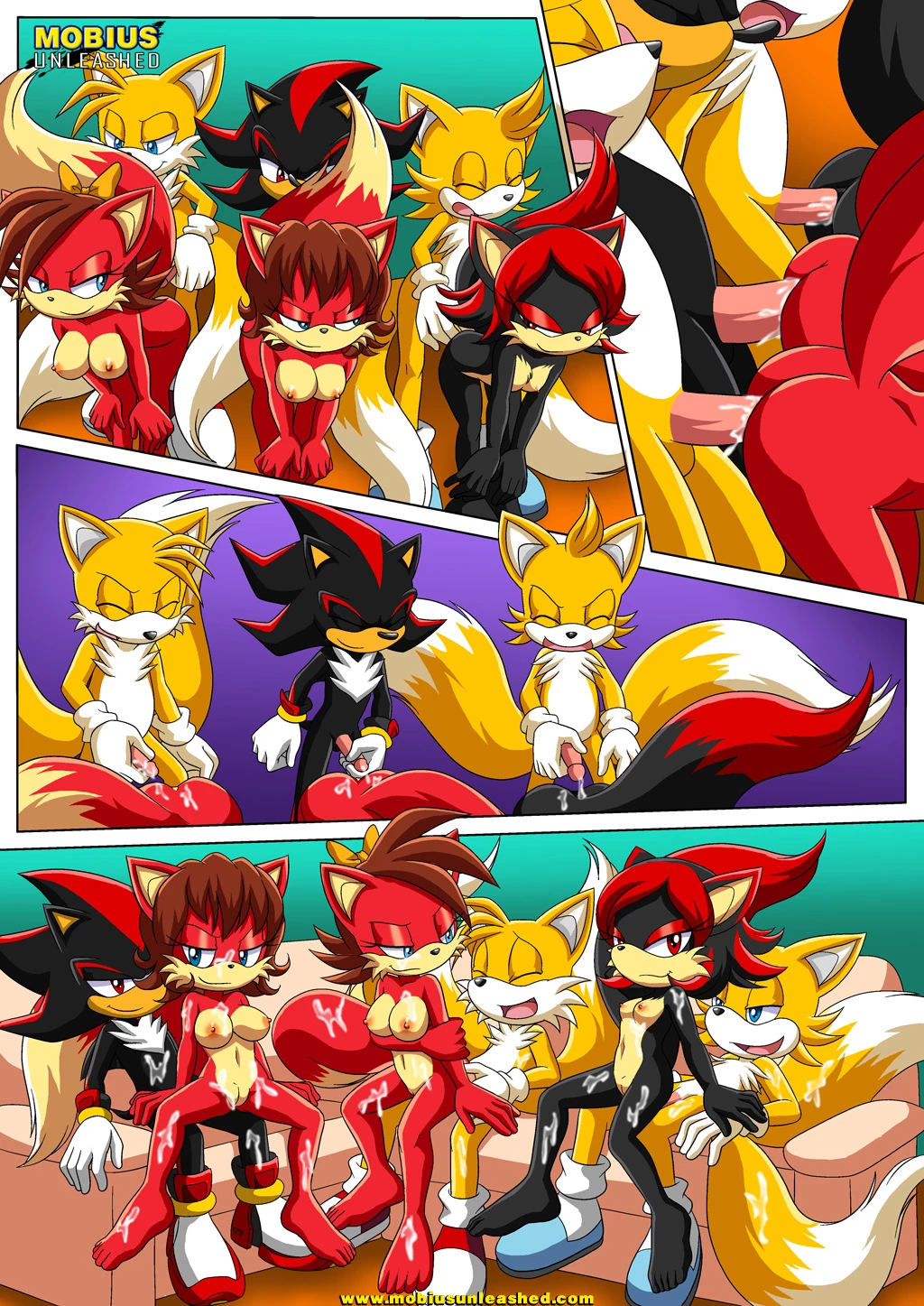 The Prower Family Affair - Foxy Black porn comic picture 11