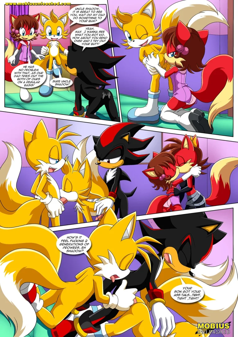 The Prower Family Affair - Foxy Black porn comic picture 3