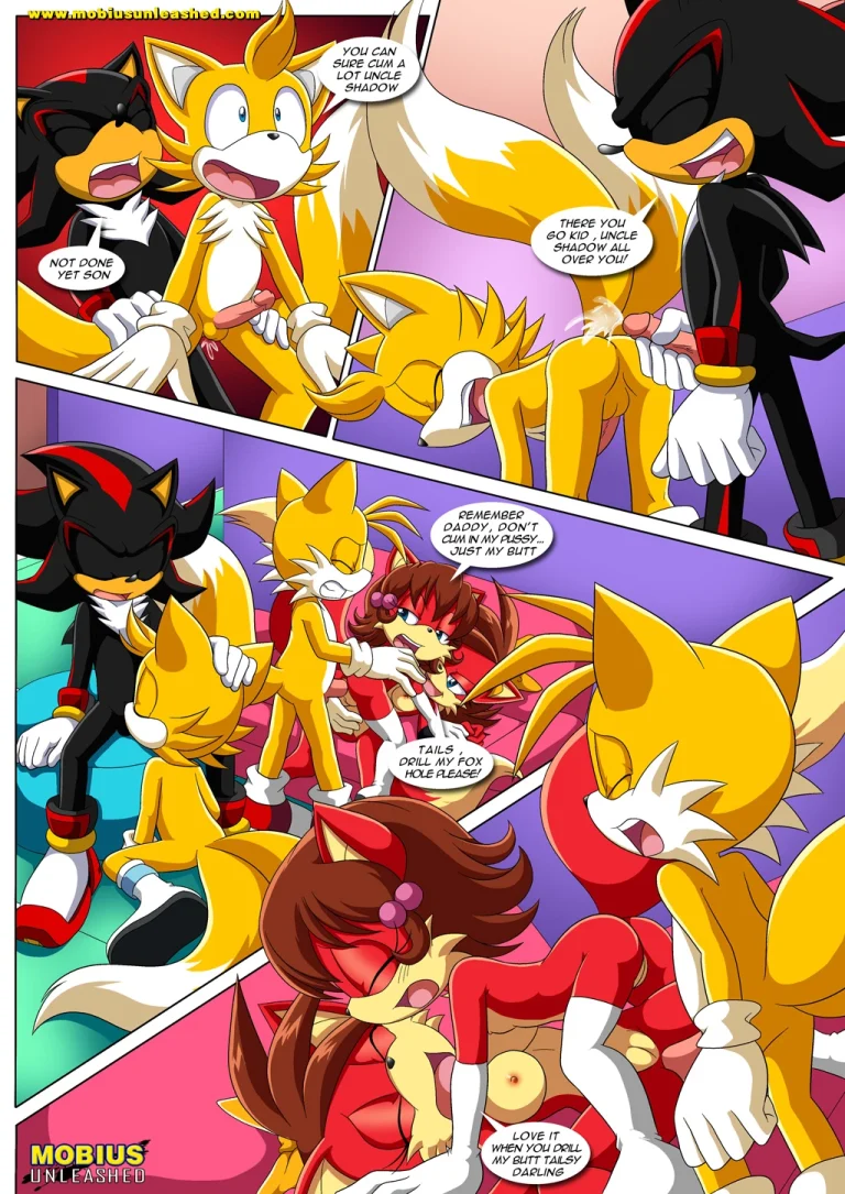 The Prower Family Affair - Foxy Black porn comic picture 4