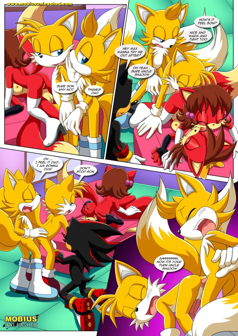 The Prower Family Affair - Foxy Black porn comic picture 5