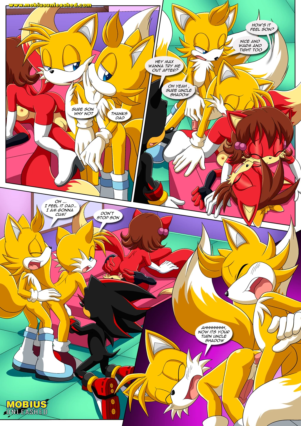 The Prower Family Affair - Foxy Black porn comic picture 5
