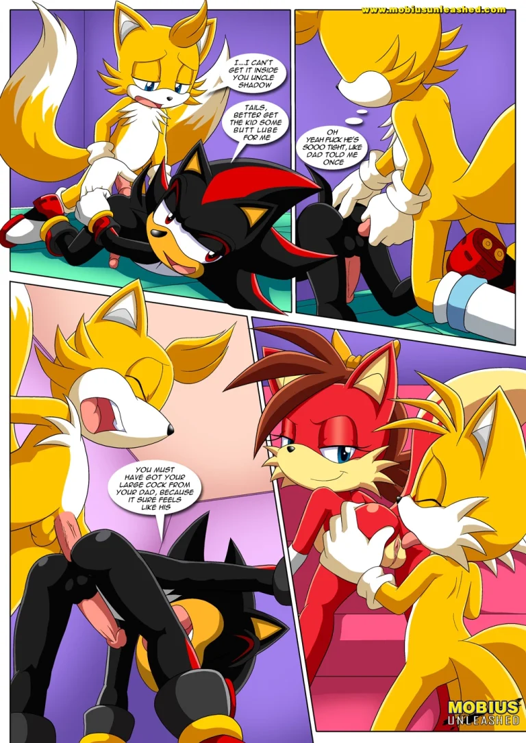 The Prower Family Affair - Foxy Black porn comic picture 6