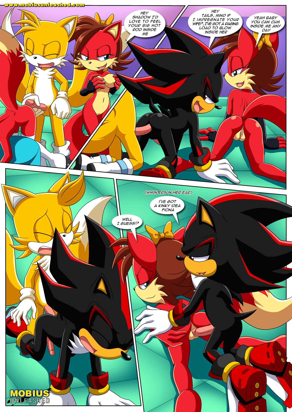 The Prower Family Affair - Foxy Black porn comic picture 8