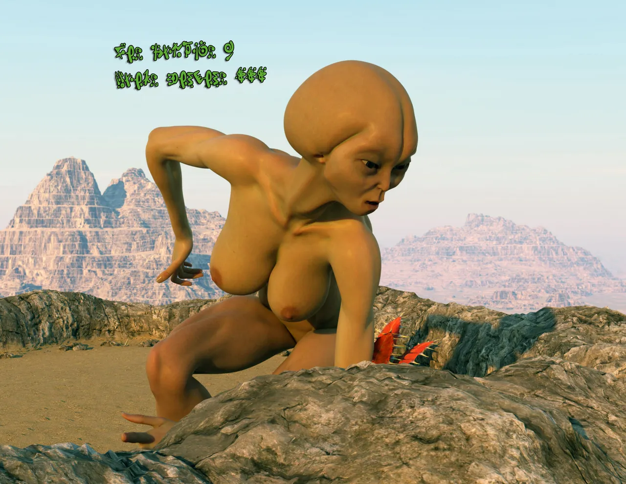 The Space Patrol Girls porn comic picture 11