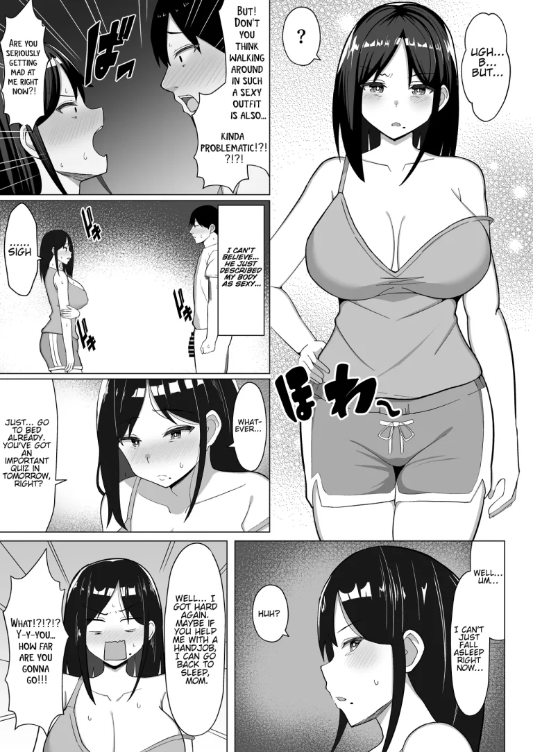 The story of how I ended up living with my mom in a four-and-a-half tatami room porn comic picture 16