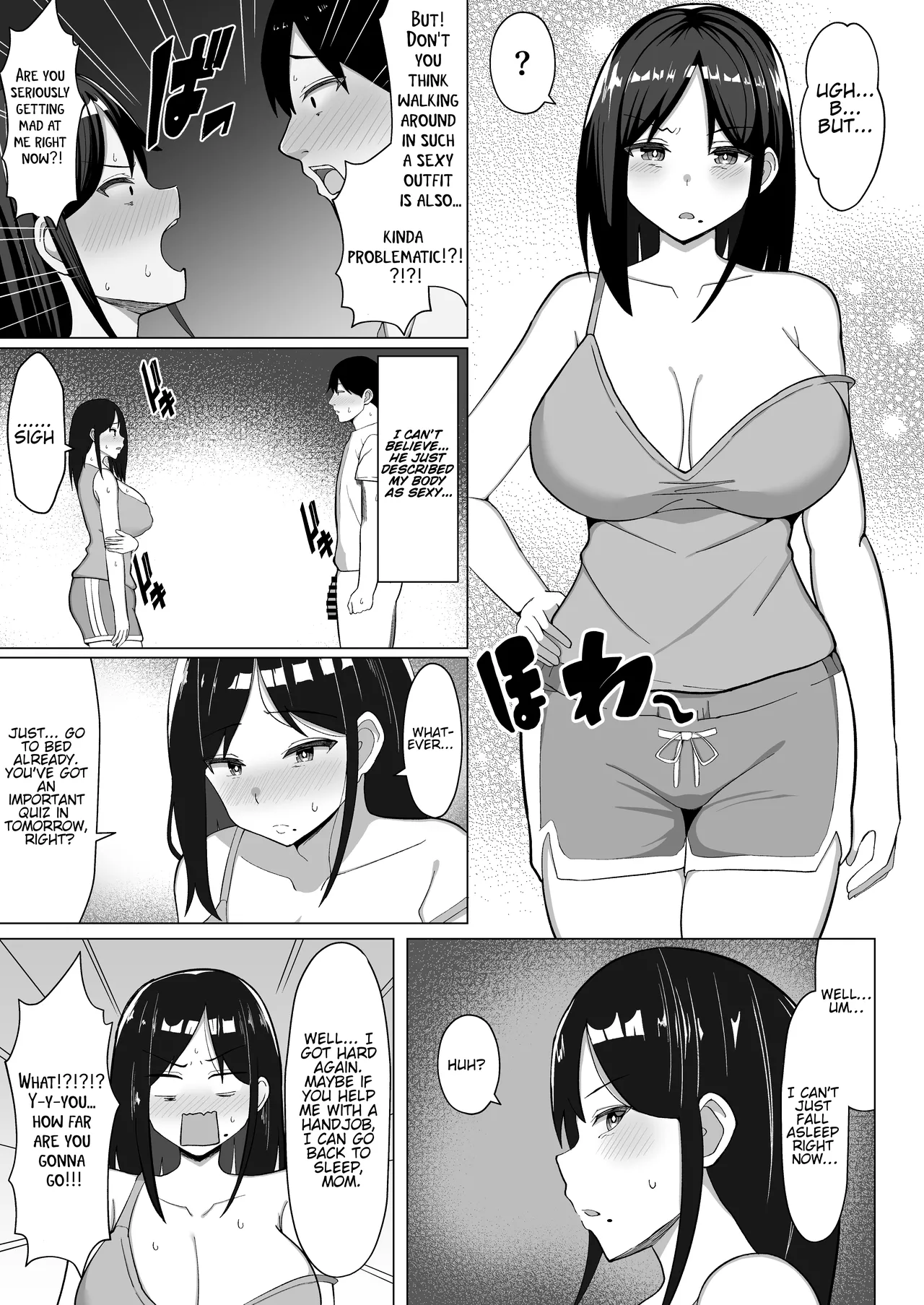 The story of how I ended up living with my mom in a four-and-a-half tatami room porn comic picture 16