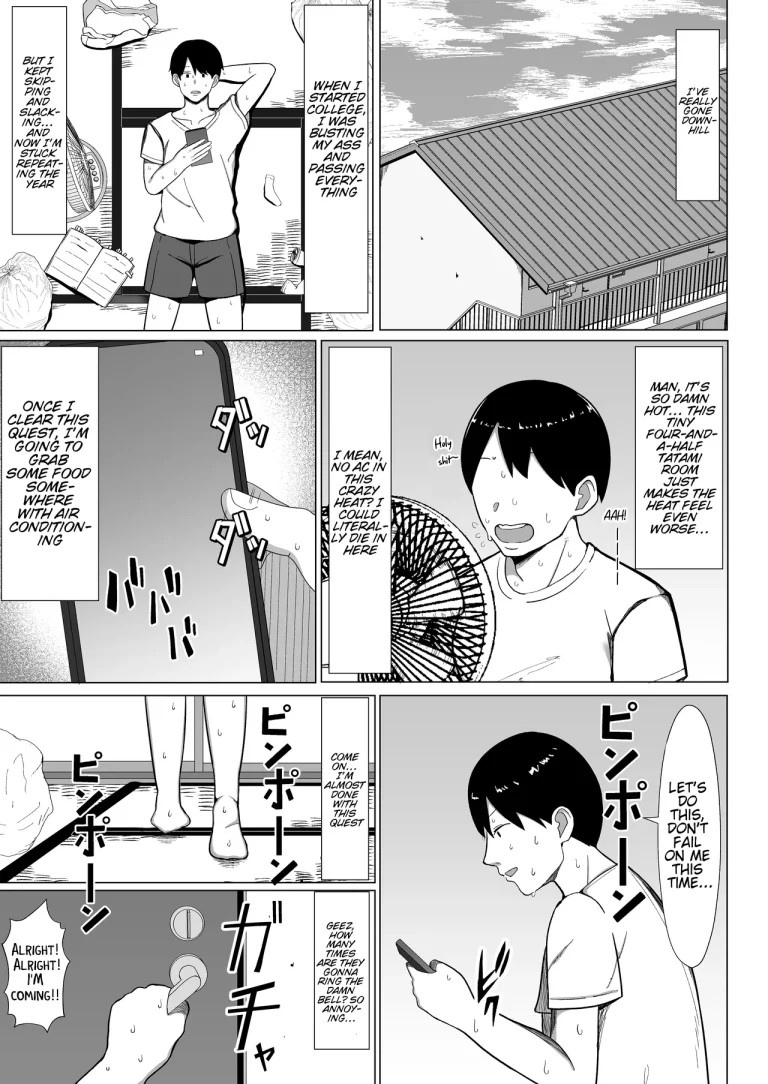 The story of how I ended up living with my mom in a four-and-a-half tatami room porn comic picture 2