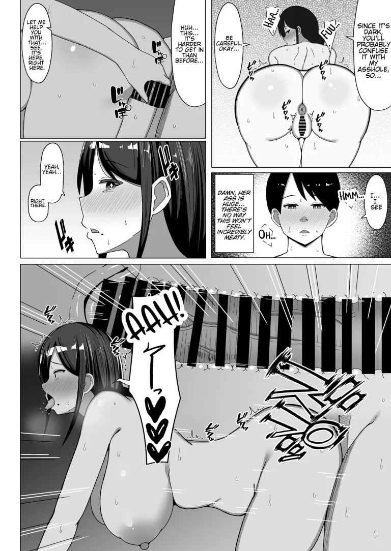 The story of how I ended up living with my mom in a four-and-a-half tatami room porn comic picture 35