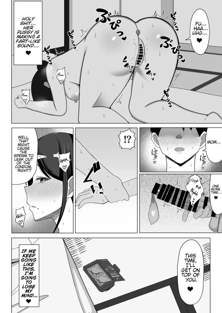 The story of how I ended up living with my mom in a four-and-a-half tatami room porn comic picture 39
