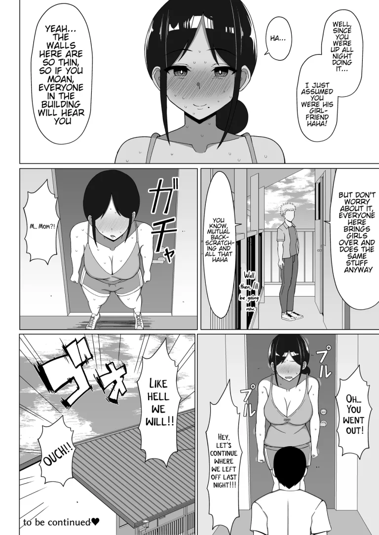 The story of how I ended up living with my mom in a four-and-a-half tatami room porn comic picture 57