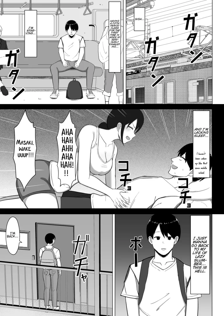 The story of how I ended up living with my mom in a four-and-a-half tatami room porn comic picture 6