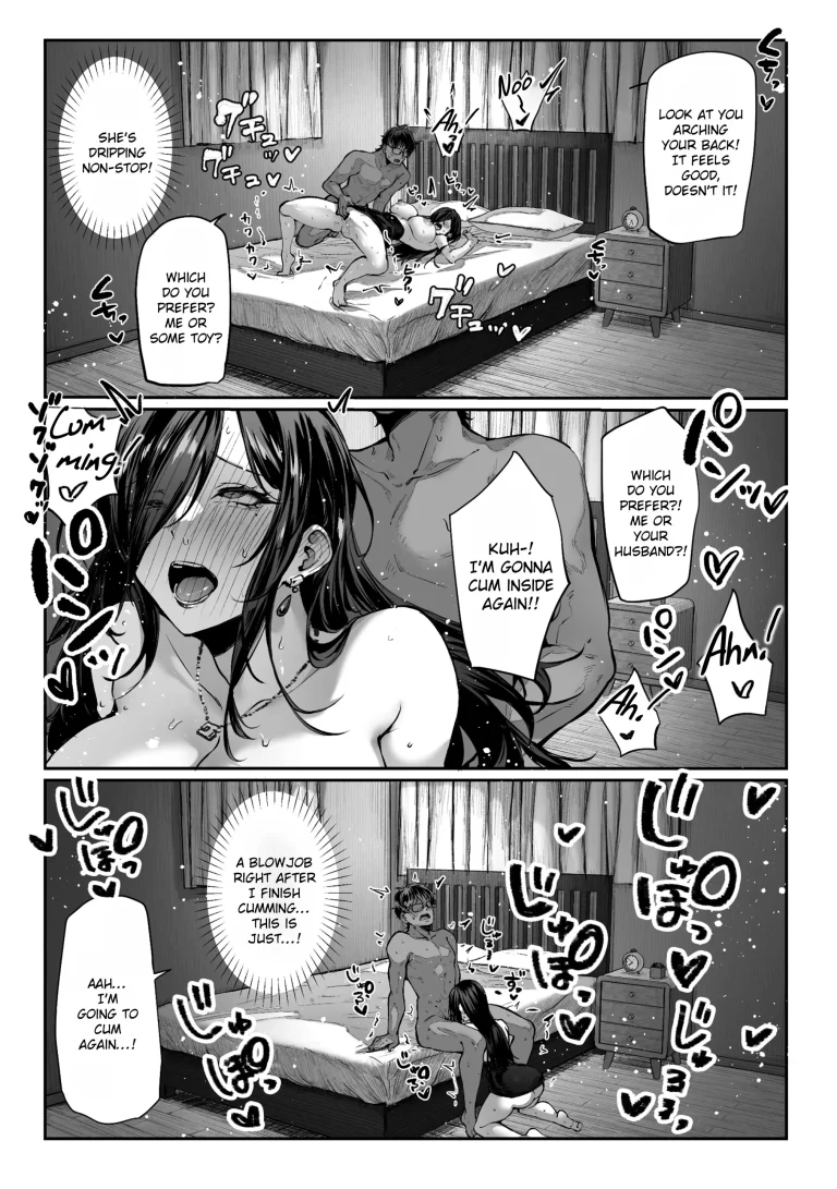 Todoita no wa Hitozuma deshita | The Housewife Who Came to My Door porn comic picture 93