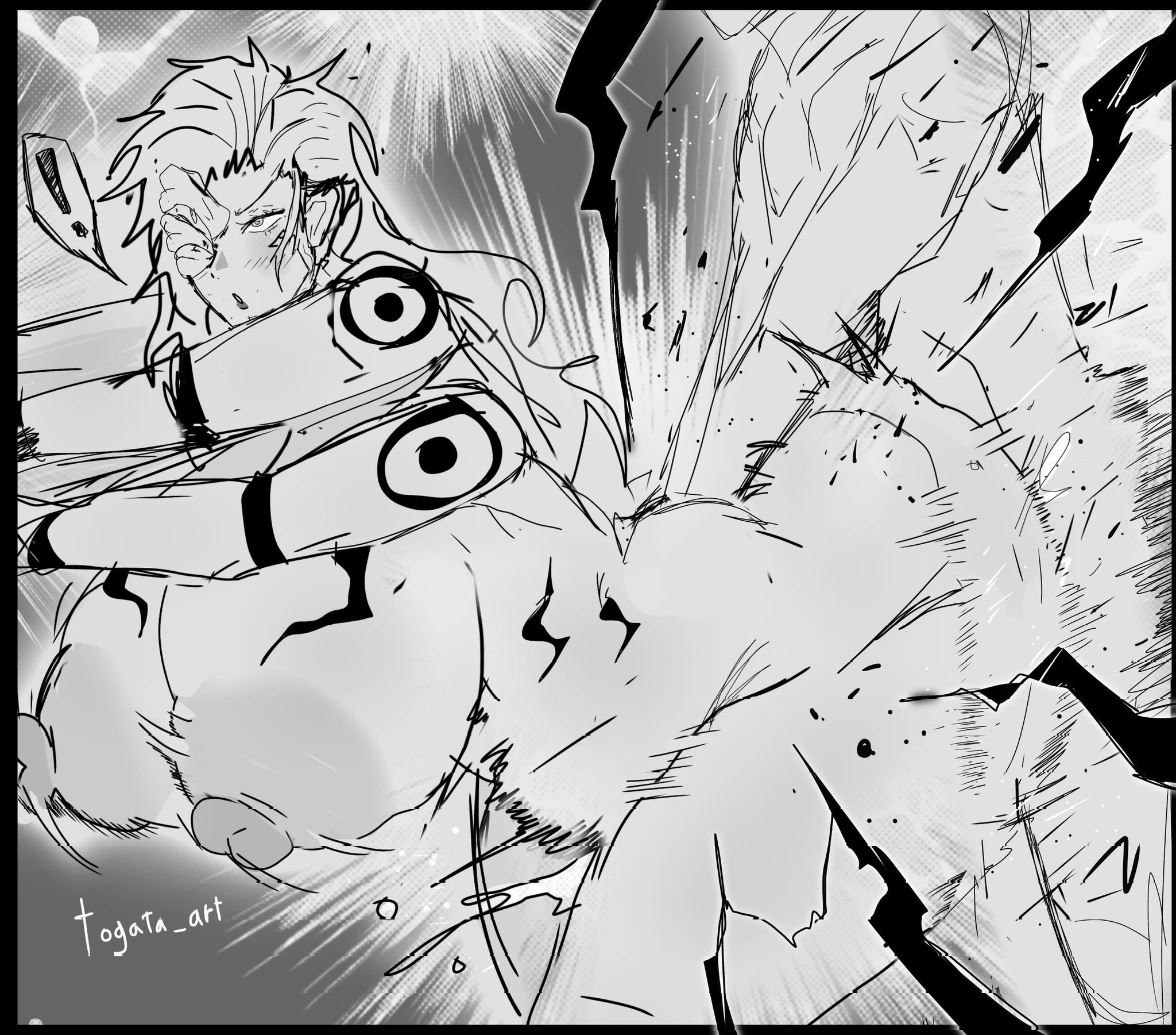 Togata art jujutsu kaisen porn comic picture 51