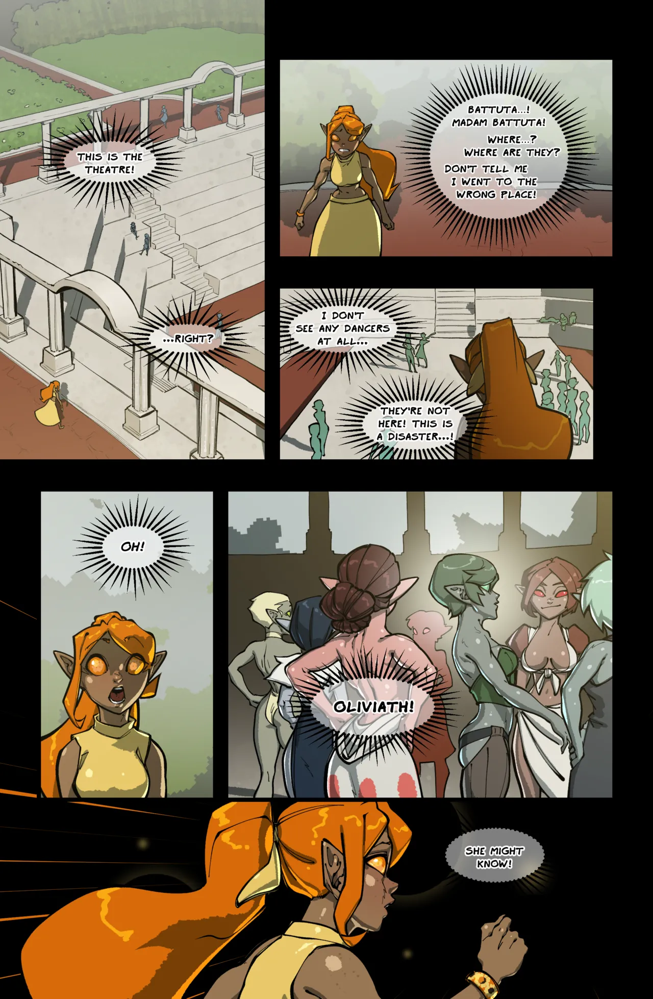 Topaz 00: Sunny in the City porn comic picture 14