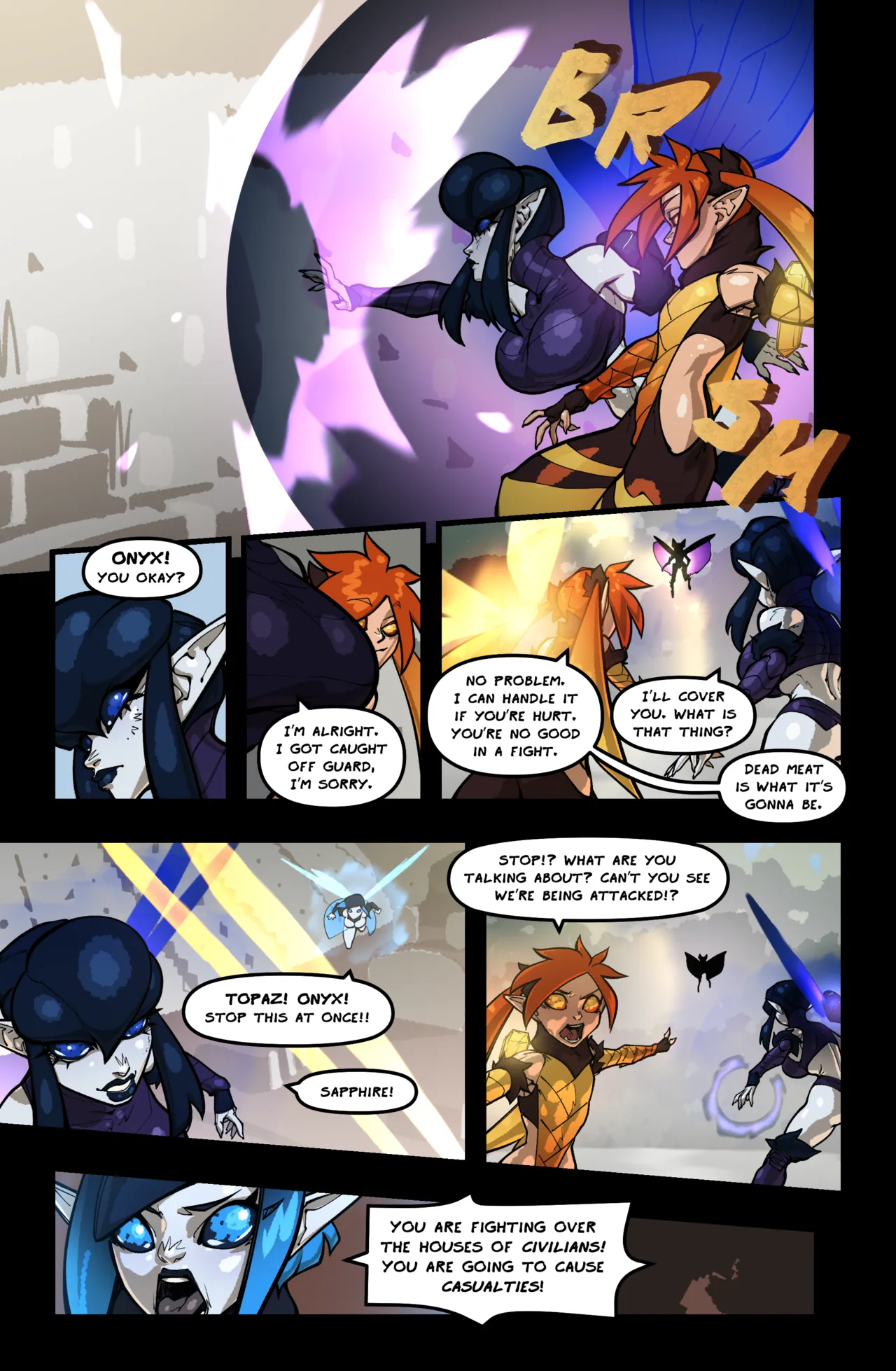 Topaz 00: Sunny in the City porn comic picture 6