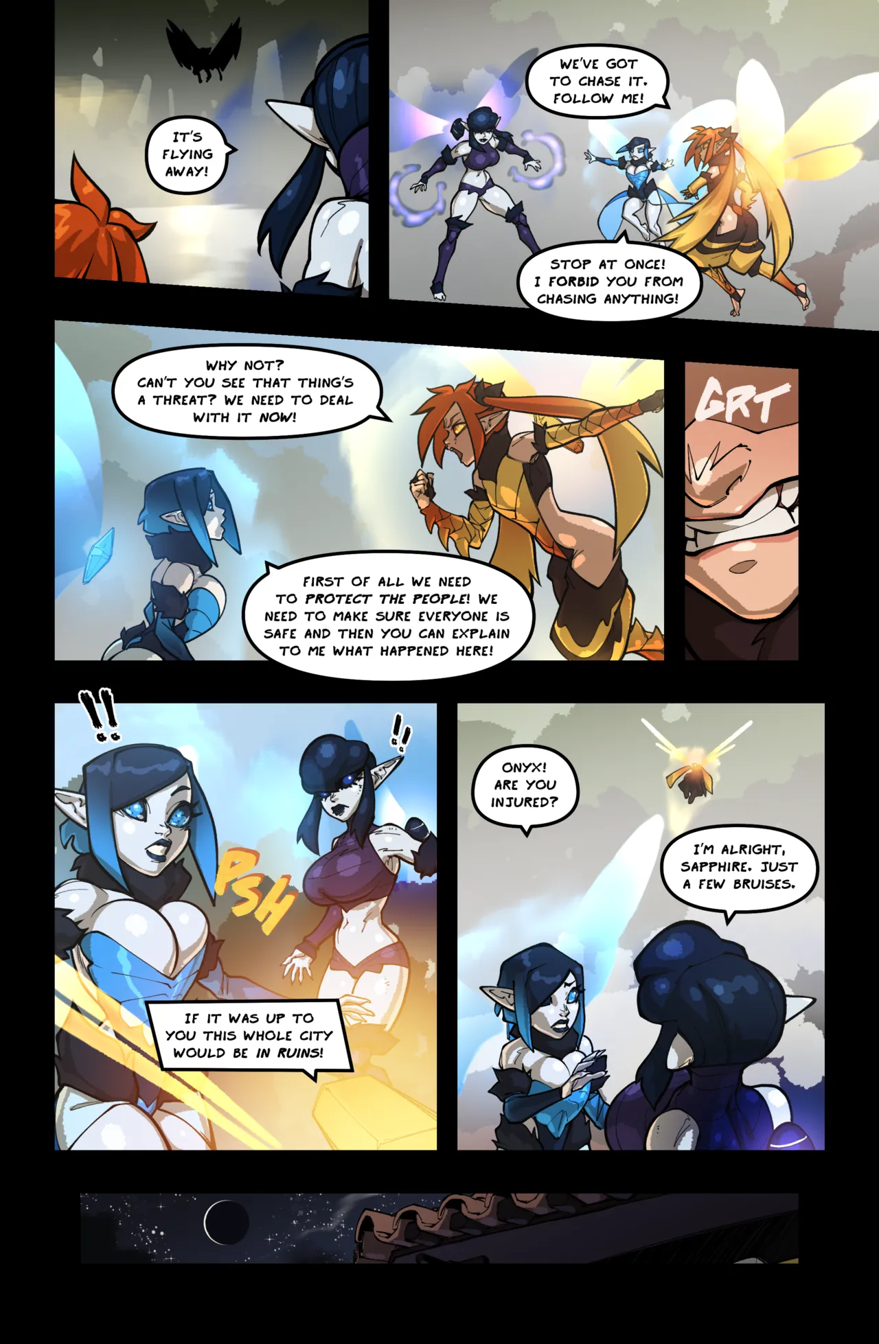 Topaz 00: Sunny in the City porn comic picture 7