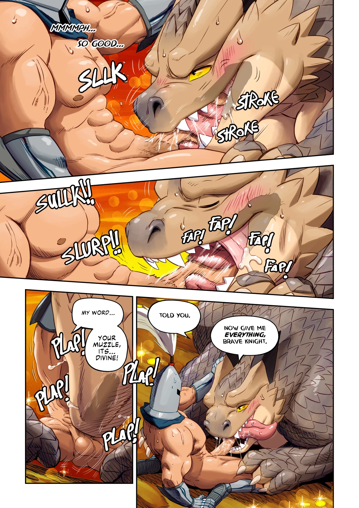 Treasure of the Mystic Flame porn comic picture 6