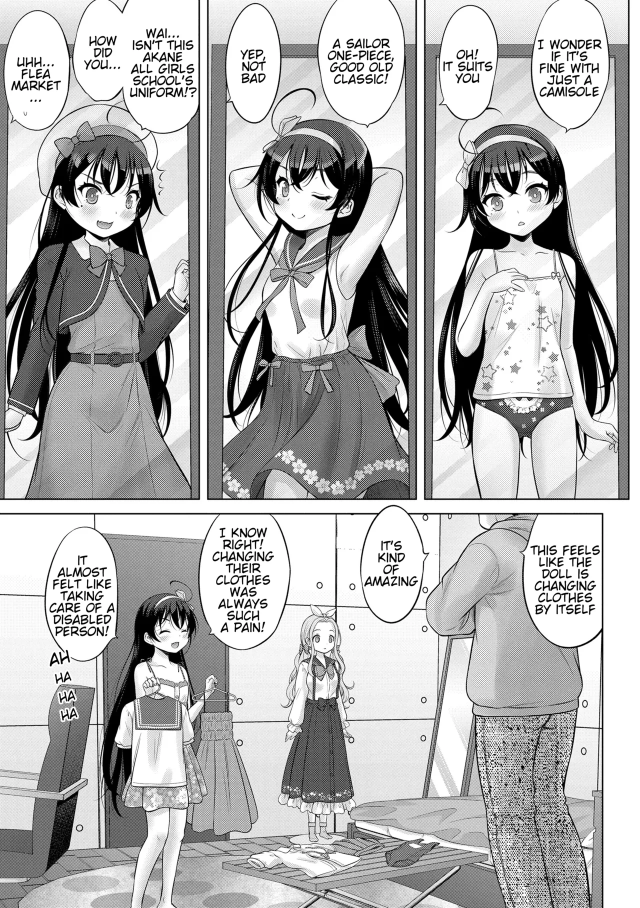TS doll Ririka-chan porn comic picture 15