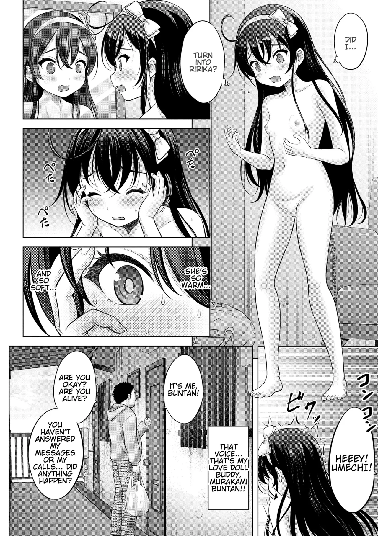 TS doll Ririka-chan porn comic picture 4