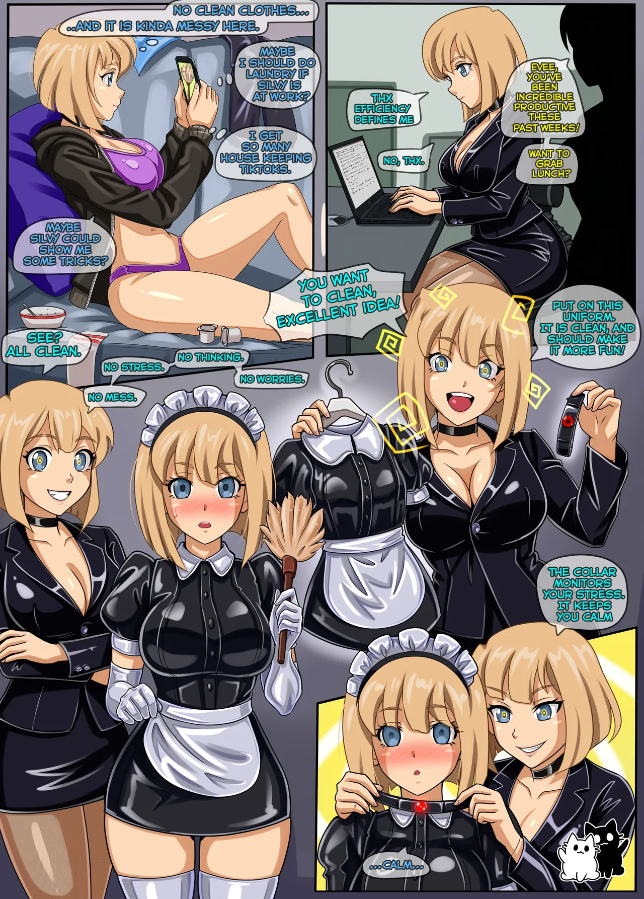 Two TIMES Evee porn comic picture 3