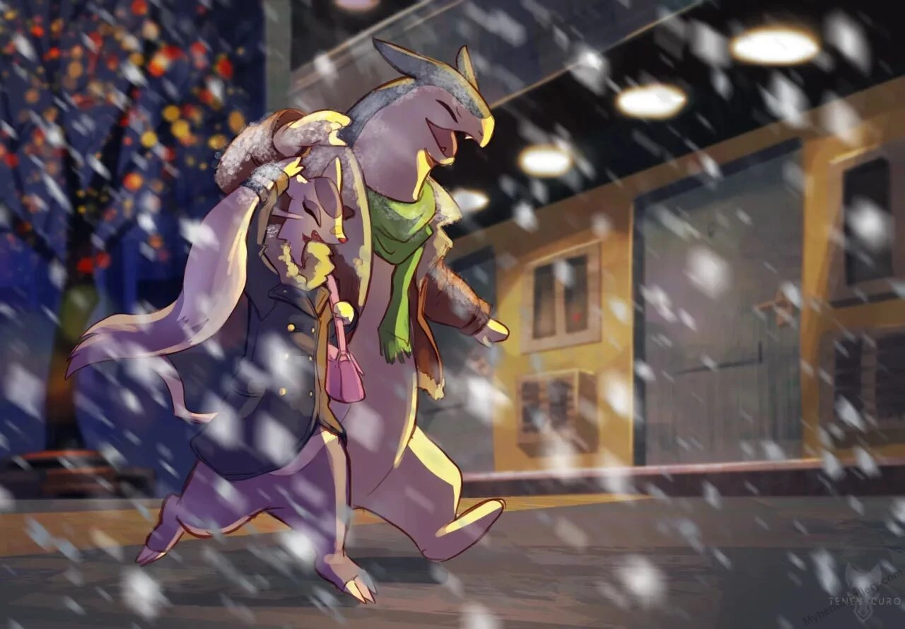 Typhlosion x Mienshao porn comic picture 3