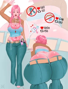 Valentines slime girl breeding porn comic picture 1