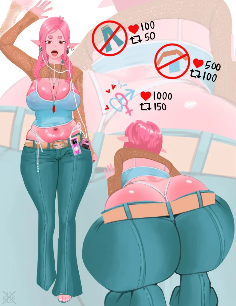 Valentines slime girl breeding porn comic picture 1