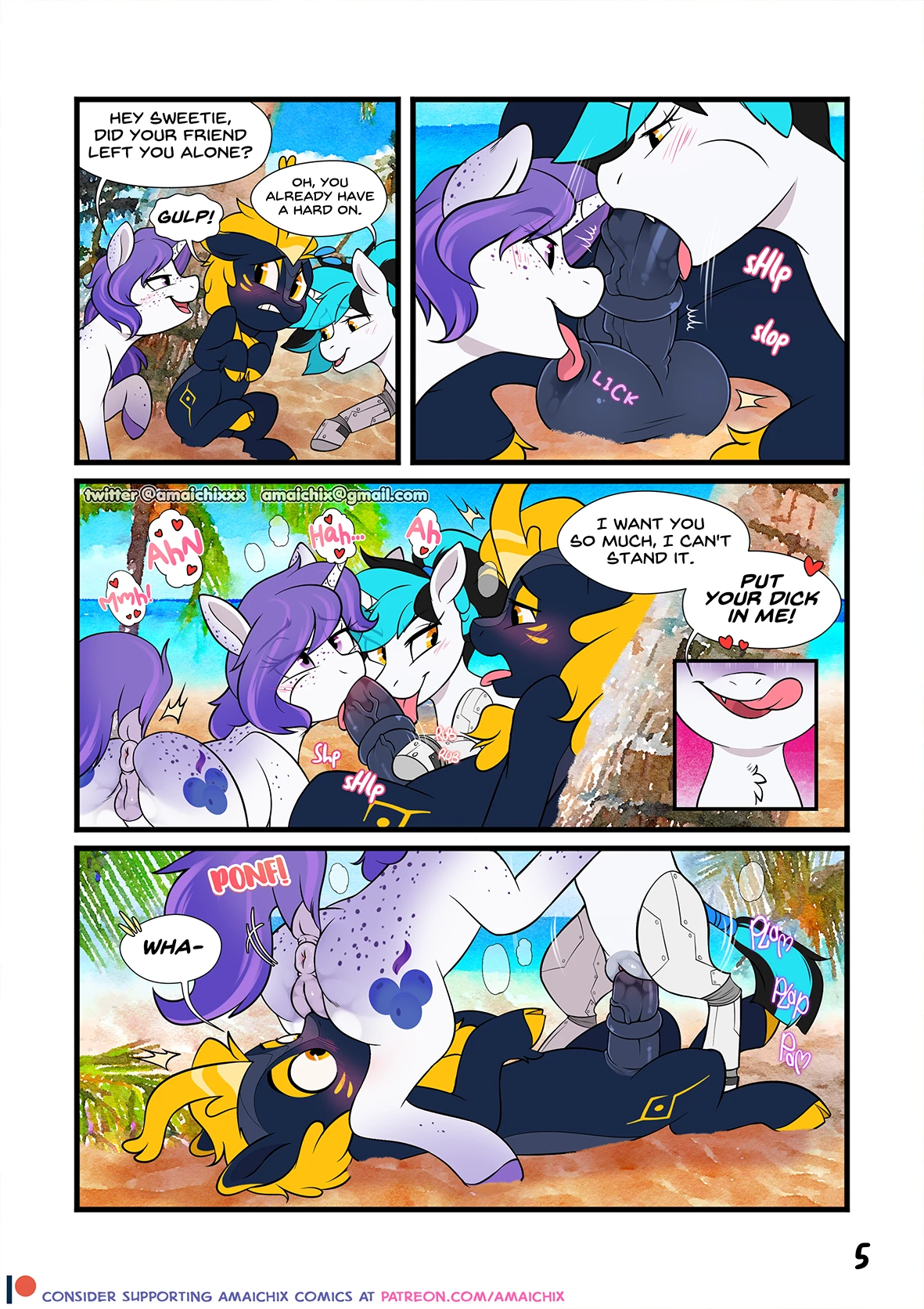 Welcome to... Paradise Beach!! porn comic picture 6