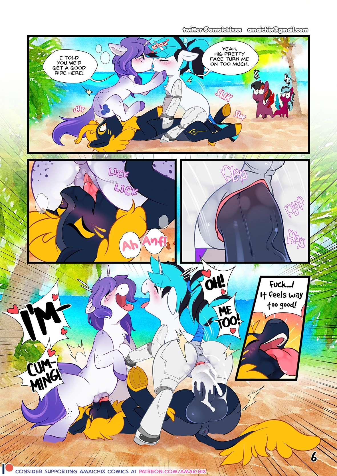 Welcome to... Paradise Beach!! porn comic picture 7