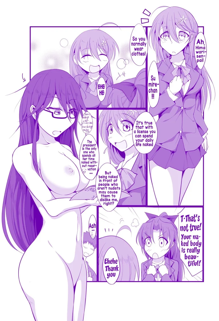 Welcome to the Nudist Club! | Zenrabu ni Youkoso! porn comic picture 15