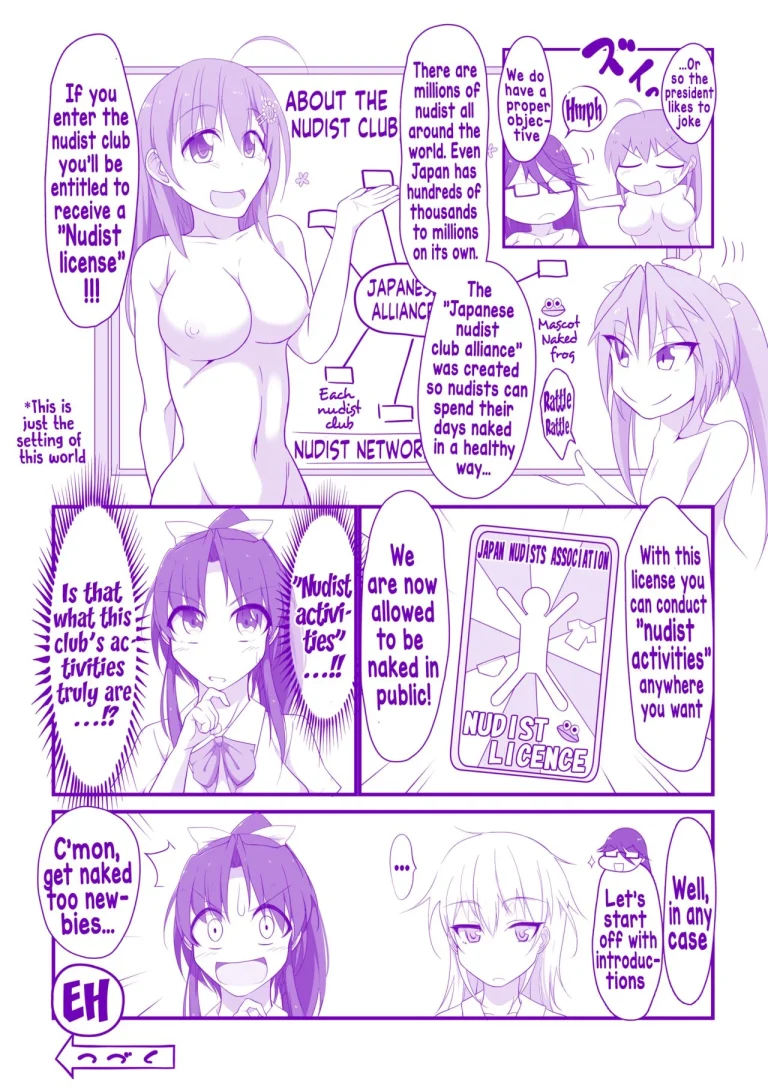 Welcome to the Nudist Club! | Zenrabu ni Youkoso! porn comic picture 6