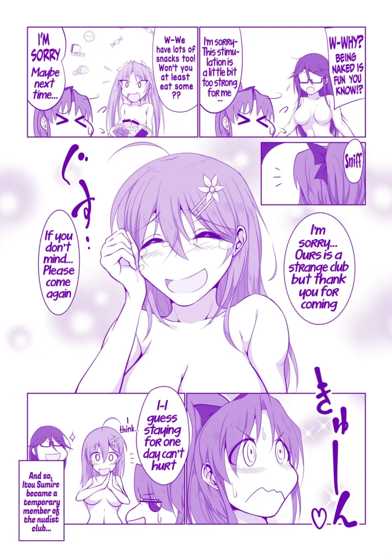 Welcome to the Nudist Club! | Zenrabu ni Youkoso! porn comic picture 9