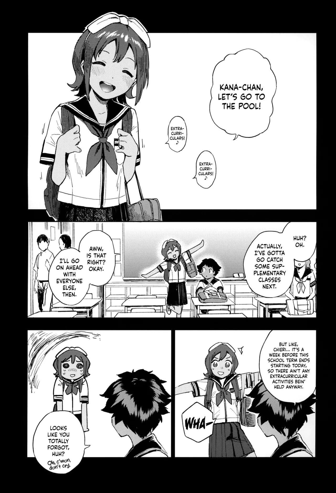 Wet Girls porn comic picture 2