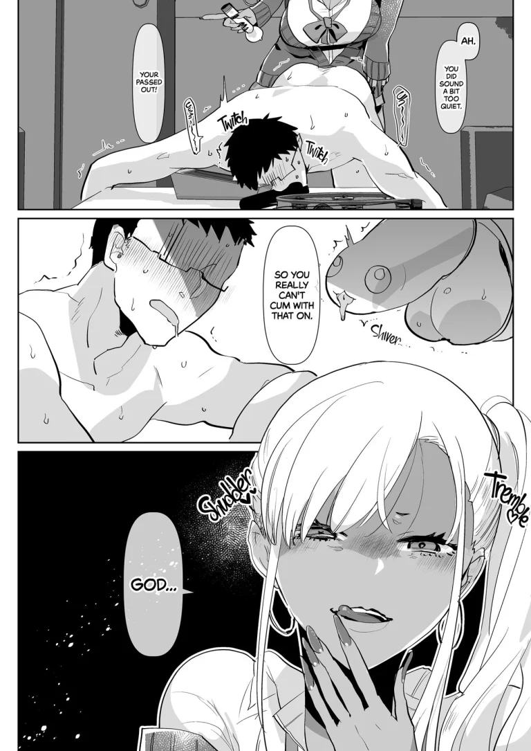 What Happens When Your Tan Gyaru Futa Girlfriend Is in a Bad Mood and Invites You To Karaoke... | Kigen no Warui Kuro Gal Futanari Kanojo ni Karaoke ni Yobidasareta Kekka... porn comic picture 14