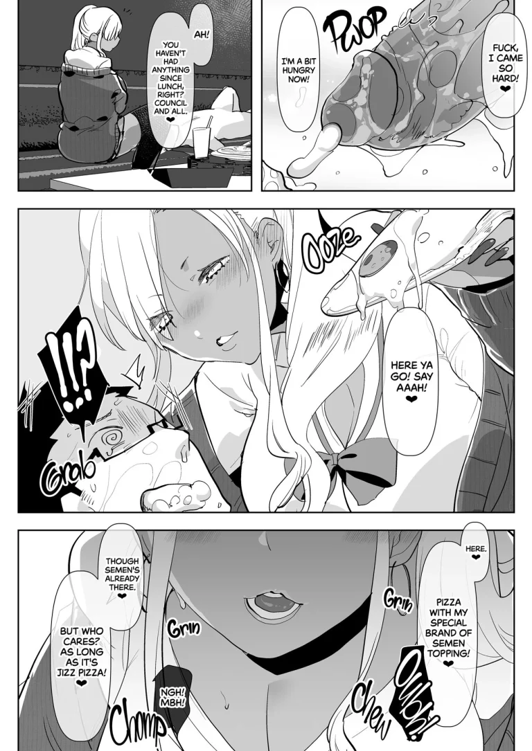 What Happens When Your Tan Gyaru Futa Girlfriend Is in a Bad Mood and Invites You To Karaoke... | Kigen no Warui Kuro Gal Futanari Kanojo ni Karaoke ni Yobidasareta Kekka... porn comic picture 18