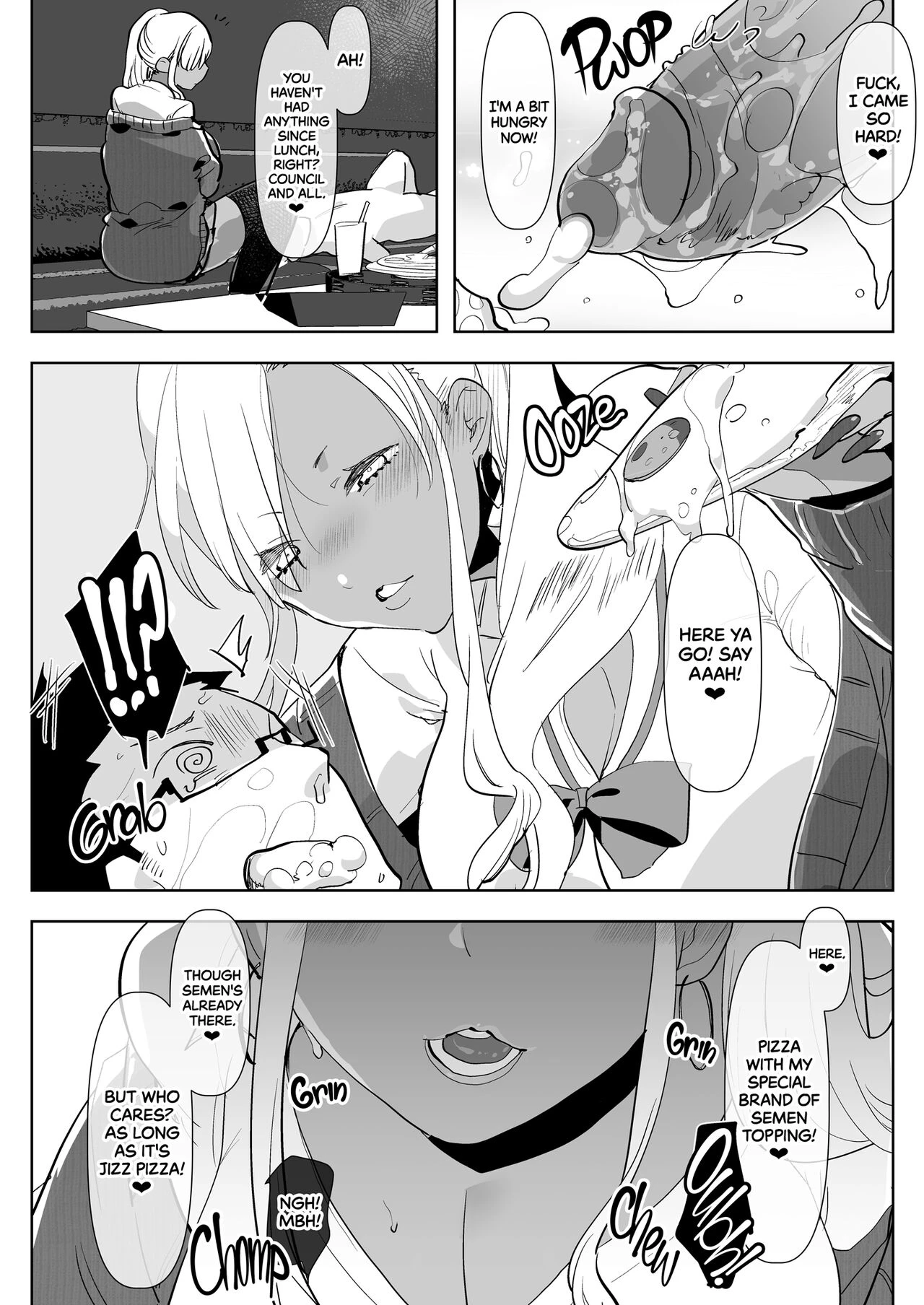 What Happens When Your Tan Gyaru Futa Girlfriend Is in a Bad Mood and Invites You To Karaoke... | Kigen no Warui Kuro Gal Futanari Kanojo ni Karaoke ni Yobidasareta Kekka... porn comic picture 18