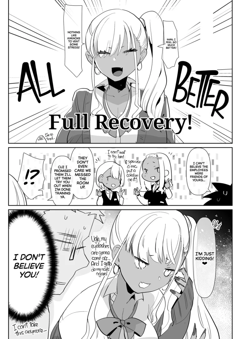 What Happens When Your Tan Gyaru Futa Girlfriend Is in a Bad Mood and Invites You To Karaoke... | Kigen no Warui Kuro Gal Futanari Kanojo ni Karaoke ni Yobidasareta Kekka... porn comic picture 27