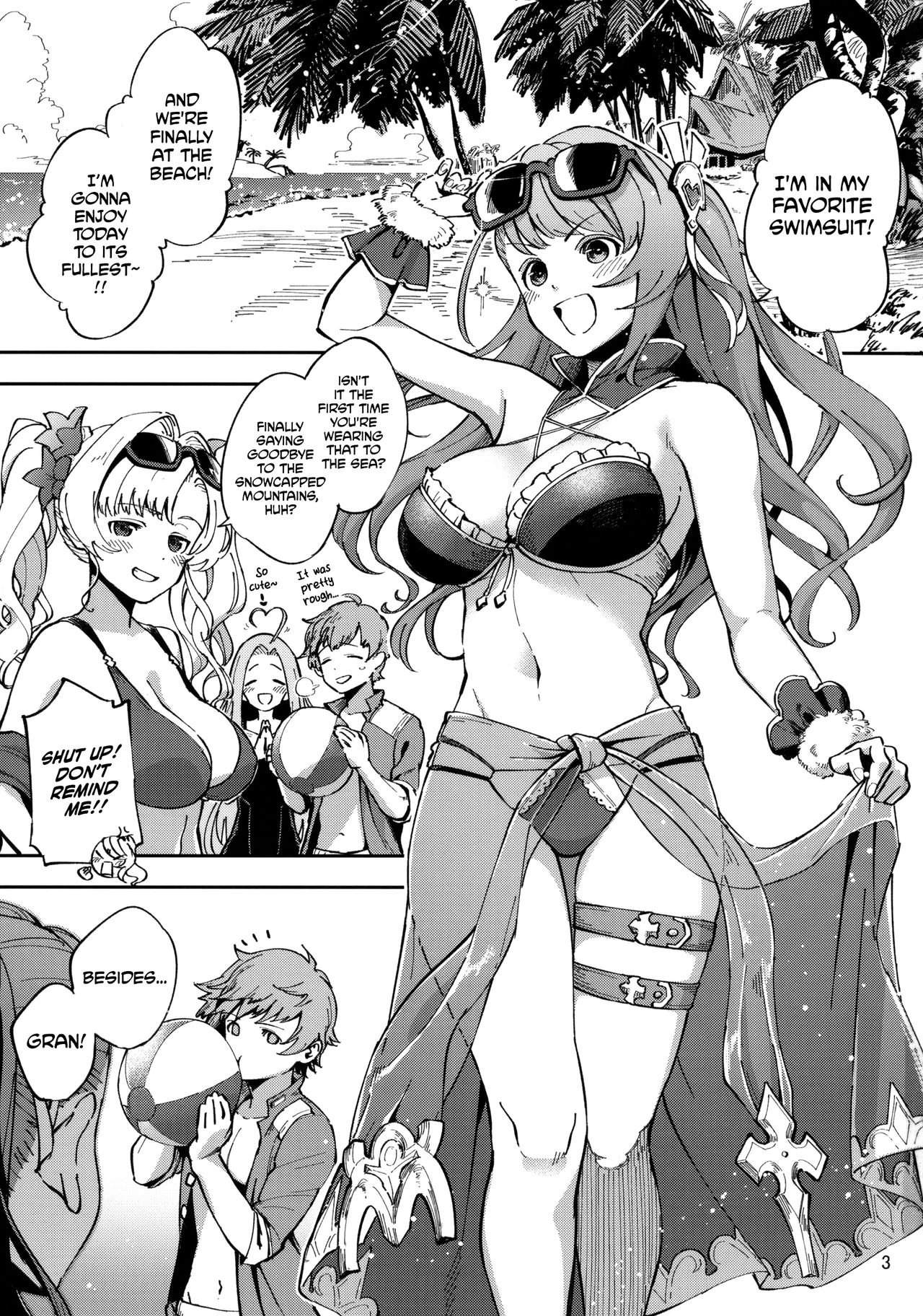 When Bea Puts On Her Swimsuit | Bea ga Mizugi ni Kigaetara porn comic picture 2