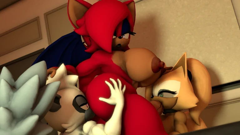 Whisper's First Threesome porn comic picture 12